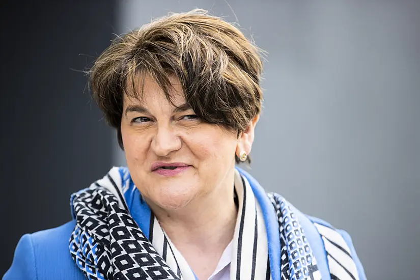 Arlene Foster Returns To Stormont Business Following Resignation News