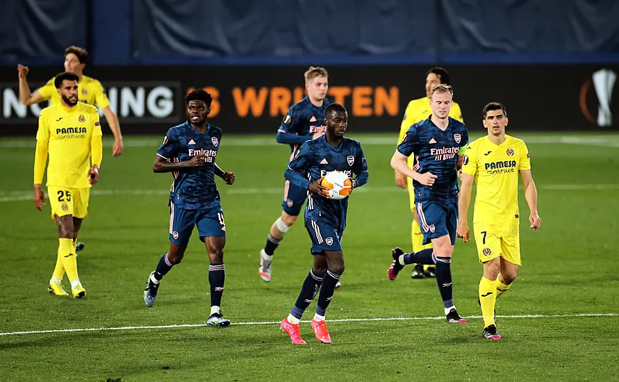 Nicolas Pepe Away Goal Gives 10-Man Arsenal Hope In Narrow Defeat To Villarreal