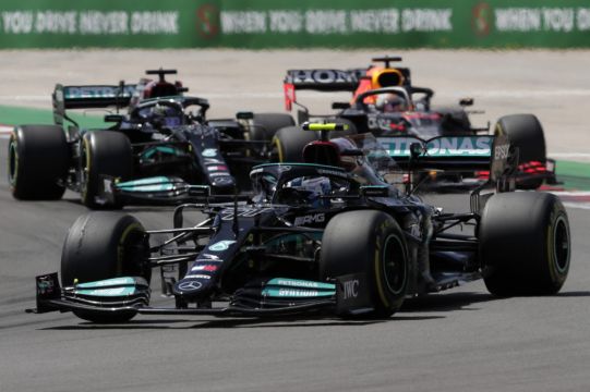 Lewis Hamilton Overtakes Max Verstappen And Valtteri Bottas To Win In Portugal