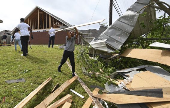 Three Killed As Storms Spawn Tornadoes Across Southern Us