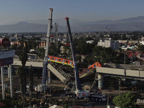 Overpass Collapse On Mexico City Metro Kills At Least 24