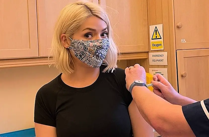 Holly Willoughby On ‘Amazing’ And ’Emotional’ Vaccination Experience