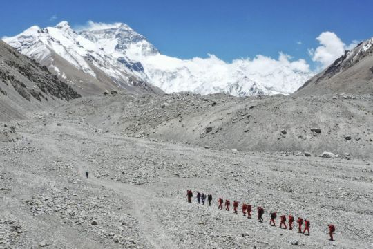 China Opens Everest’s North Side To 38 Virus-Tested Climbers