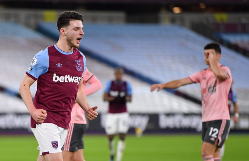 Declan Rice Set To Return For West Ham’s Push For Champions League Football