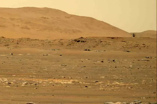 Nasa Mars Helicopter Heard Humming Through Thin Martian Air