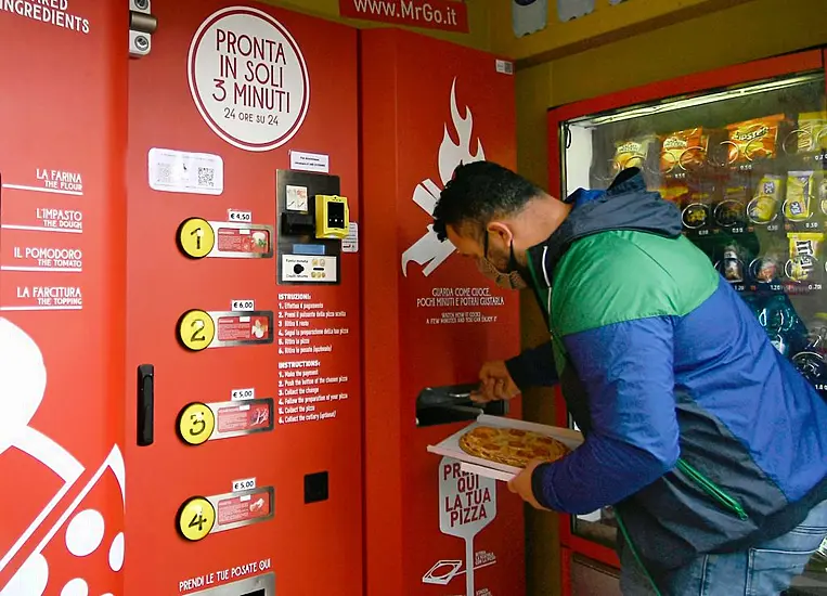 Pizza Vending Machine Prompts Horror From Locals In The Birthplace Of The Margherita