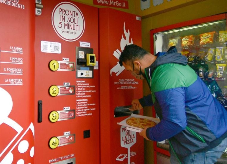 Pizza Vending Machine Prompts Horror From Locals In The Birthplace Of The Margherita