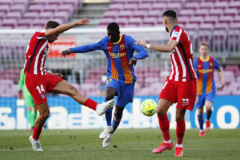 Title Rivals Barcelona And Atletico Madrid Share Spoils In Nou Camp Stalemate