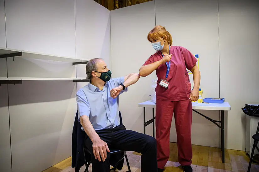 Taoiseach Receives His First Covid Vaccine In Cork