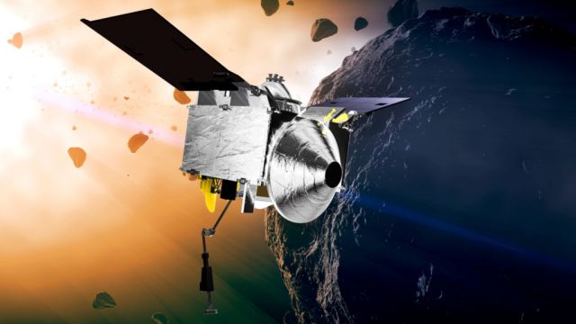 Nasa Spacecraft Begins Two-Year Trip Home With Asteroid Rubble