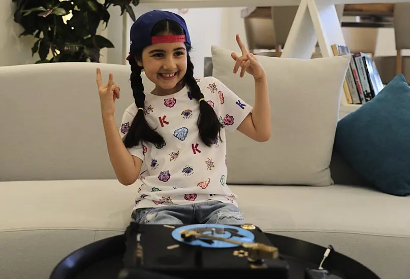 Nine-Year-Old Dubai Dj Scratches Her Way To Fame In World Contest