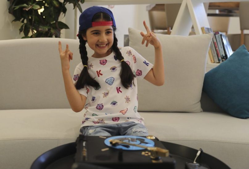Nine-Year-Old Dubai Dj Scratches Her Way To Fame In World Contest