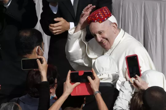 Pope Francis Returns To Audiences In Person After Pandemic Interruption