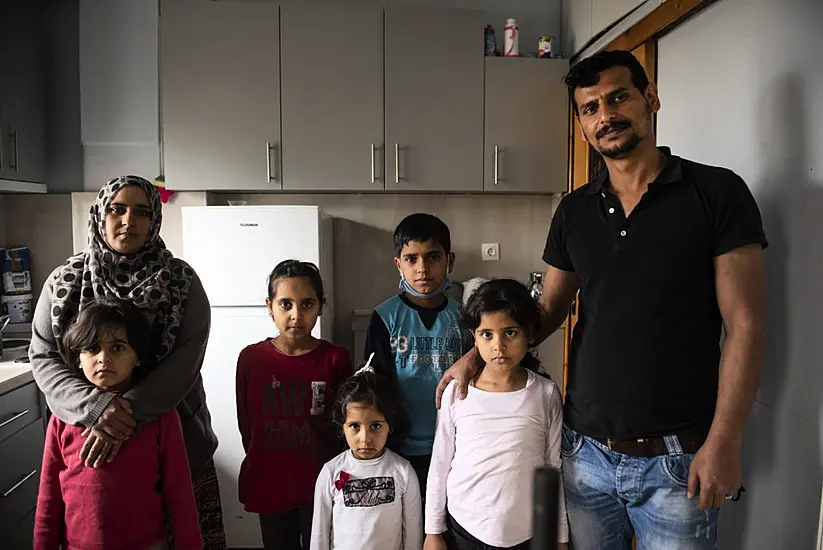 Syrian Family Separated During Air Raid Reunited In Greece