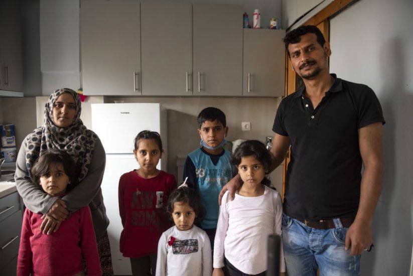 Syrian Family Separated During Air Raid Reunited In Greece