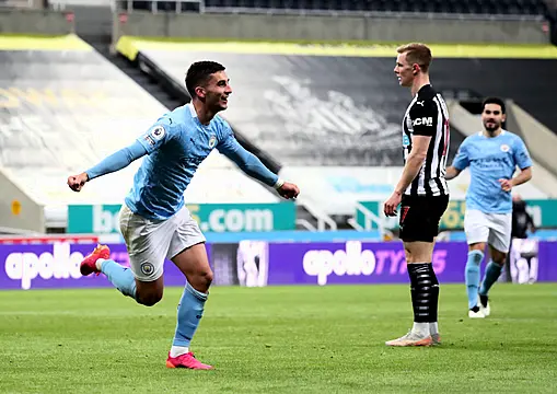 Ferran Torres Nets Hat-Trick As Man City Edge Newcastle Win