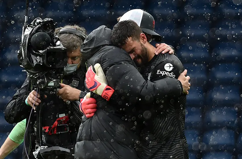 Emotional Alisson Becker Dedicates Dramatic Goal To His Late Father