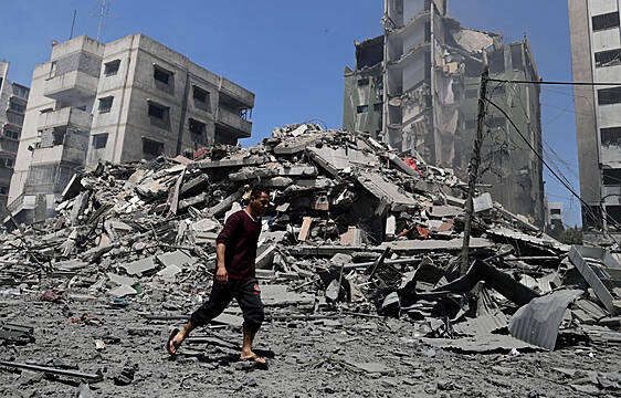 Israel Launches Airstrikes On Gaza City As Conflict Continues