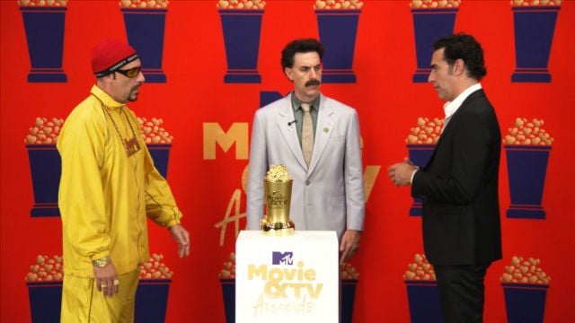 Sacha Baron Cohen Brings Back Ali G, Borat And Bruno At Awards Show