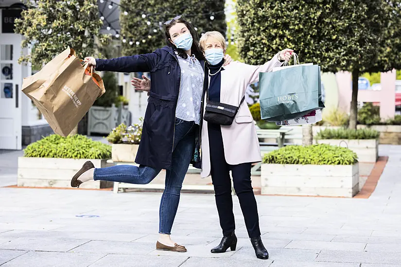 Photos: Retail Reopening Sees Shopping Bags Filled Across Ireland