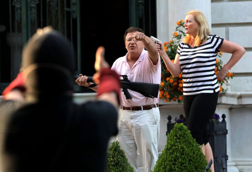 St Louis Man Who Waved Rifle At Protesters Announces Senate Bid