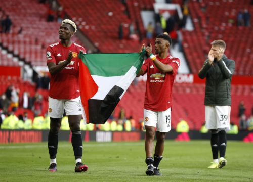 Manchester United Players Show Support For Palestine At Old Trafford