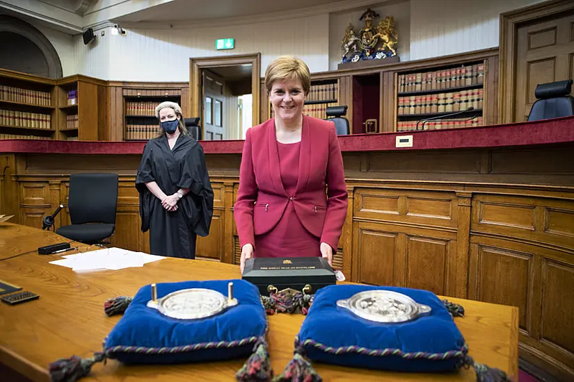 Nicola Sturgeon Sworn In As First Minister Of Scotland