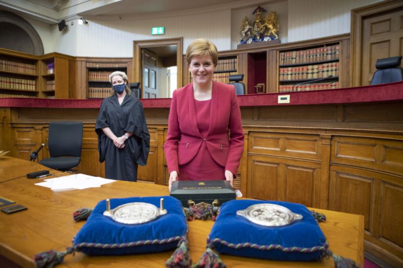 Nicola Sturgeon Sworn In As First Minister Of Scotland