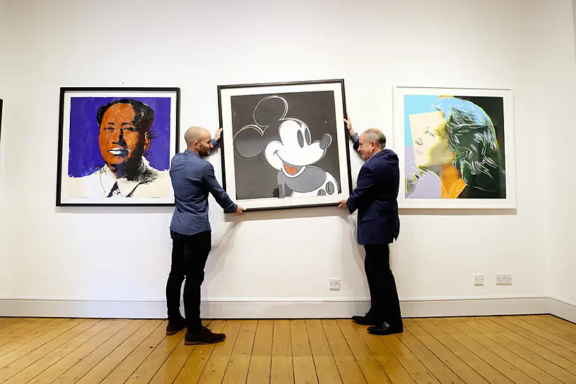 Exhibition Showcasing Pop Art’s Andy Warhol And Keith Haring Opens In Dublin