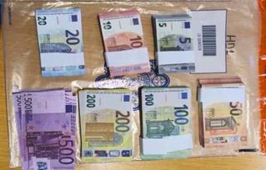 Gardaí Seize €100,000 In Counterfeit Currency