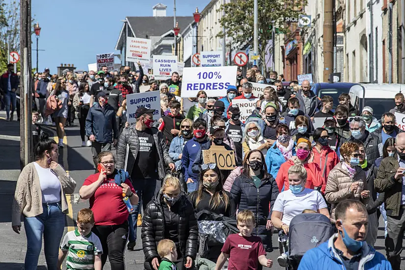 Thousands March In Donegal Demanding Action On Crumbling Homes