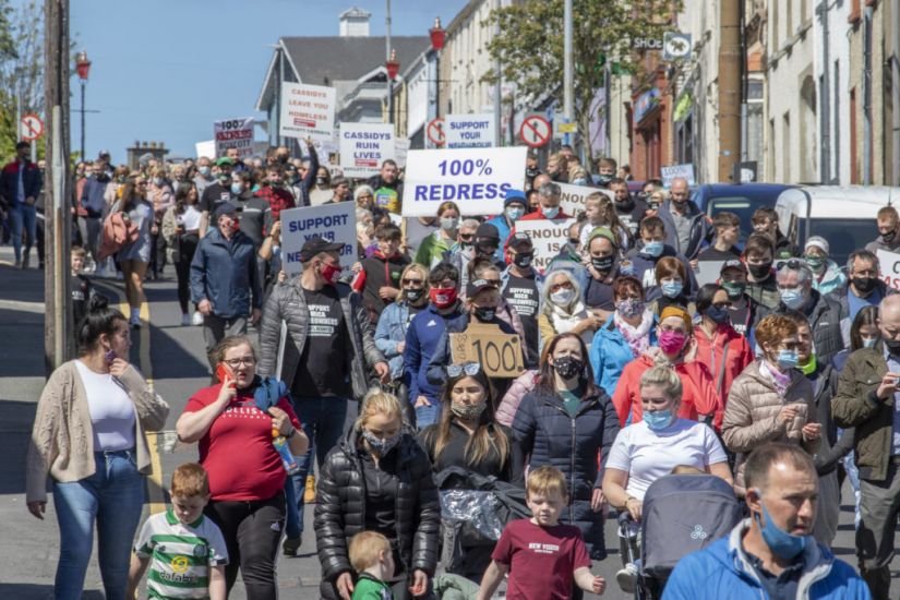Thousands March In Donegal Demanding Action On Crumbling Homes