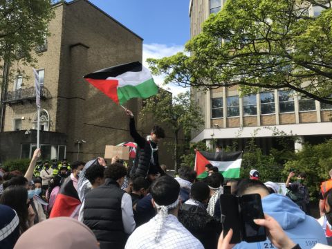 Thousands March On Dublin's Israeli Embassy In Pro-Palestine Demonstration