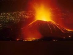 Dr Congo Residents Flee After Volcano Erupts