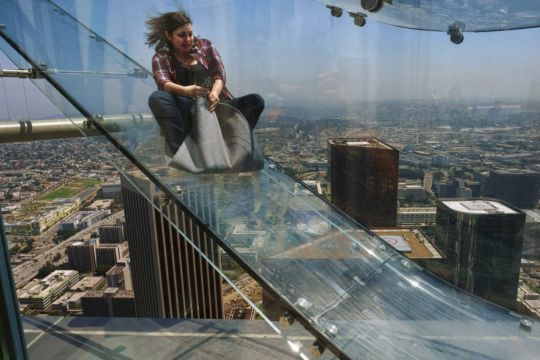 Los Angeles Skyscraper Slide Will Not Reopen