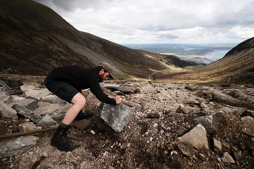 Work On Mountain Path Project Continuing Despite Mournes Fire