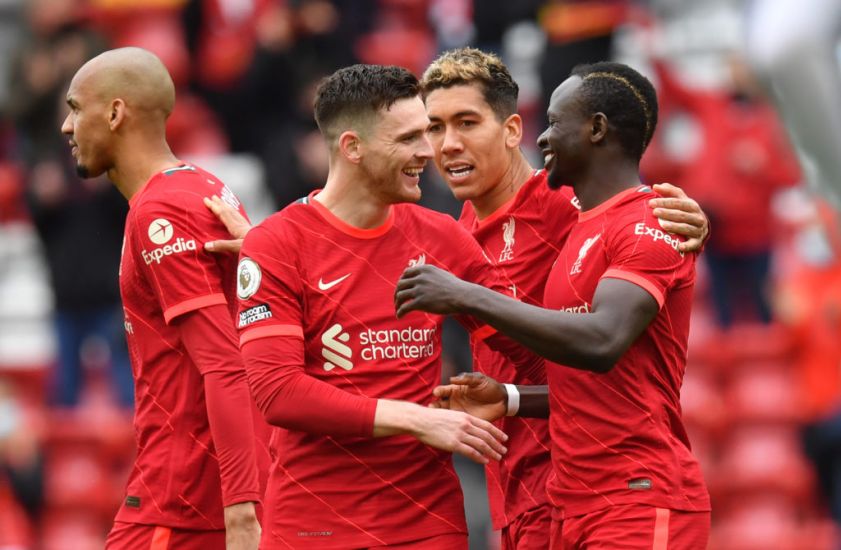 Liverpool Seal Champions League Place With Sadio Mane At The Double