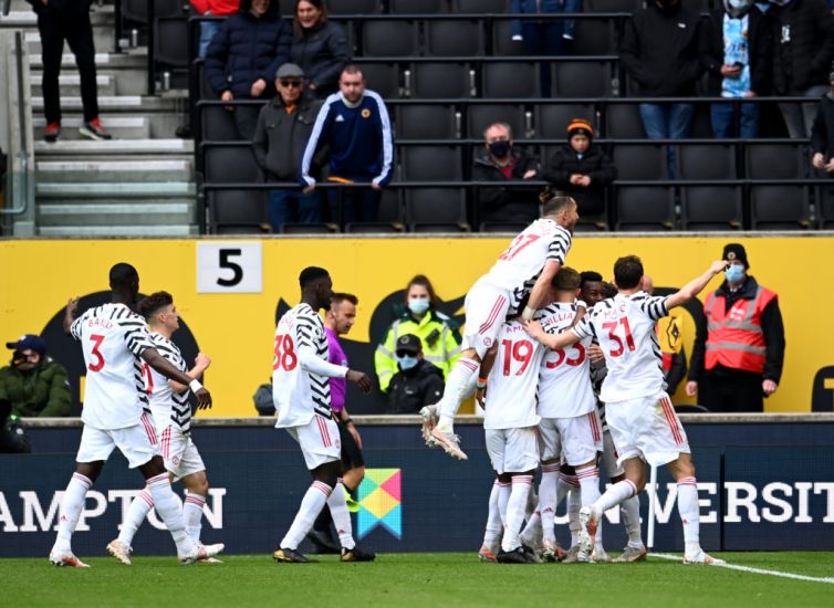 Man United Complete Unbeaten Away League Campaign With Victory At Wolves