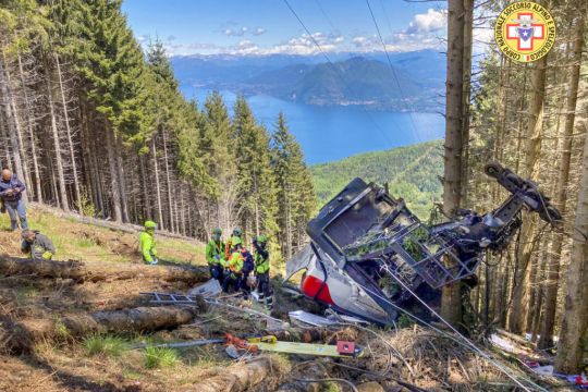 Italian Officials Probe Cable Car Disaster As Lone Child Survivor Recovers