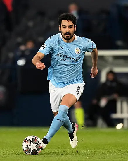 Ilkay Gundogan Hands Manchester City Champions League Final Fitness Boost