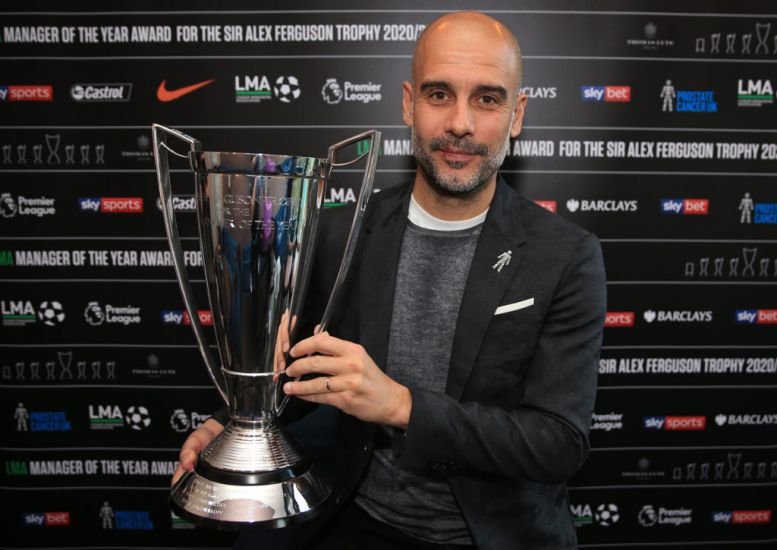 Manchester City Boss Pep Guardiola Named Lma Manager Of The Year