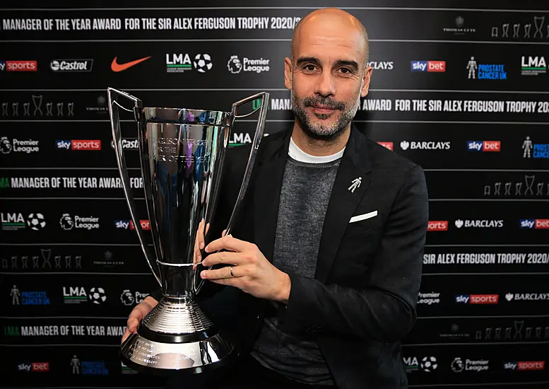 Manchester City Boss Pep Guardiola Named Lma Manager Of The Year