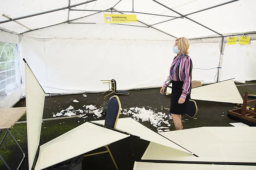 Vandals Hit Marquees Used To Vaccinate 'At Risk' People In Meath