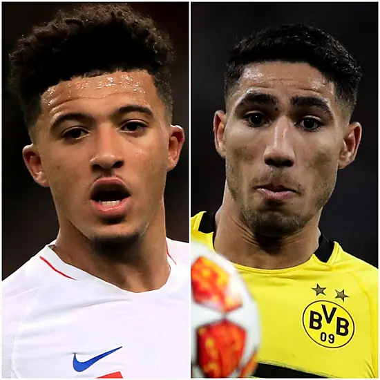 Sancho Top Of Ole's Wishlist And Gunners Eye Achraf Hakimi