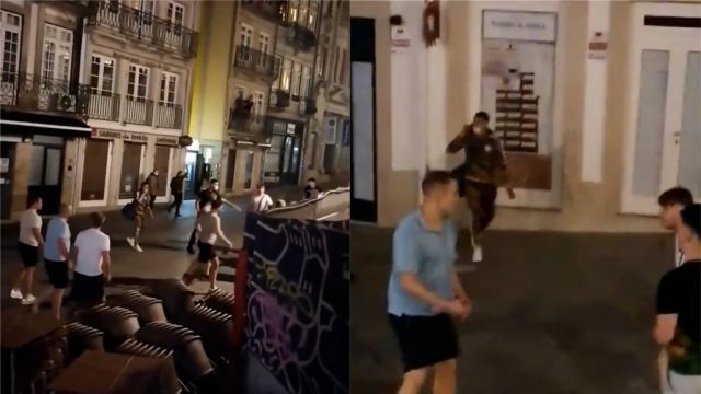 Chelsea And Manchester City Fans Clash In Porto Ahead Of Champions League Final