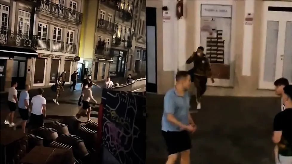 Chelsea And Manchester City Fans Clash In Porto Ahead Of Champions League Final