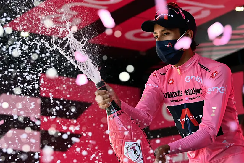 Egan Bernal On Verge Of Giro D’italia Victory After Surviving Mountain Stage