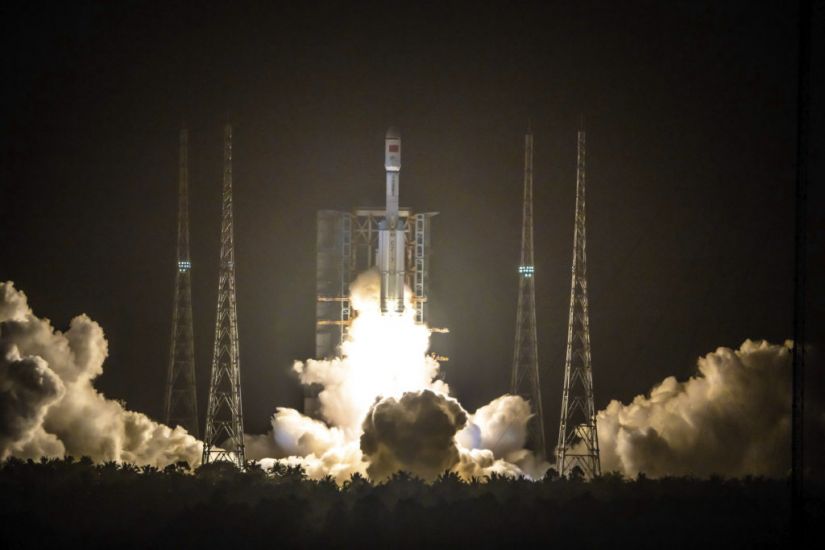 Chinese Cargo Spacecraft Docks With Orbital Station