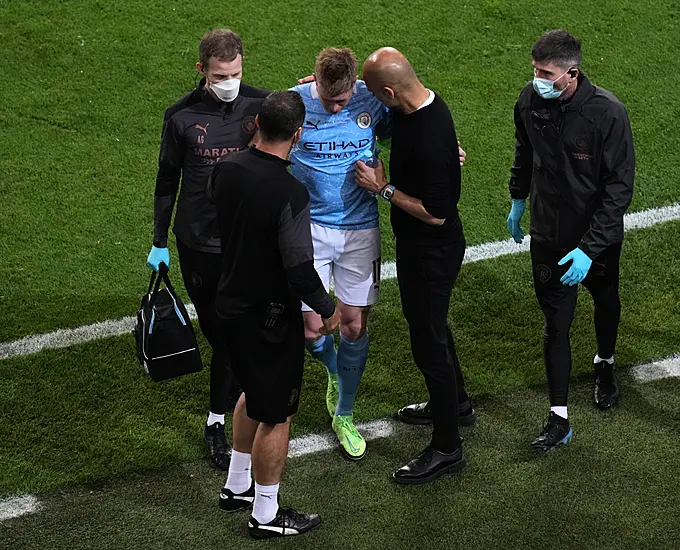 Kevin De Bruyne Leaves Hospital With Fractured Nose And Eye Socket