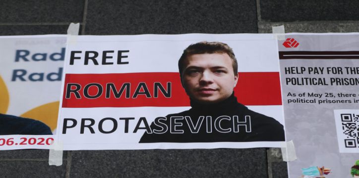 Internet News Editor Detained In Belarus Amid Protests Over Arrest Of Journalist